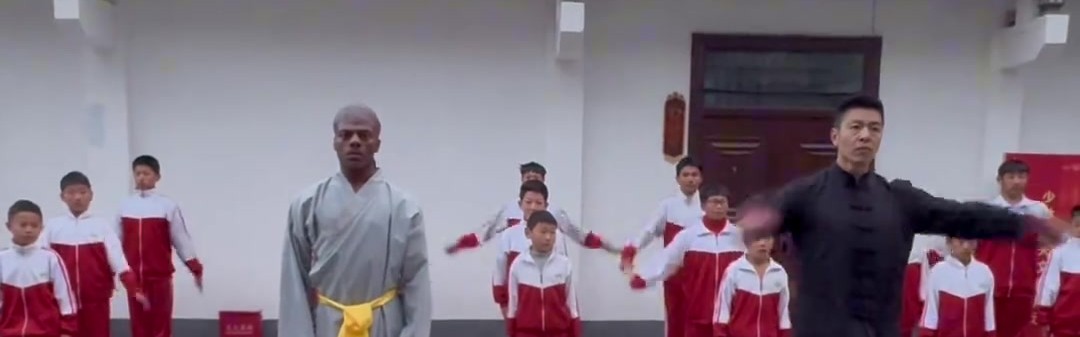 挨了好几棍＆躺地上嗷嗷叫！Speed开通抖音：少林功夫，太牛x了！
