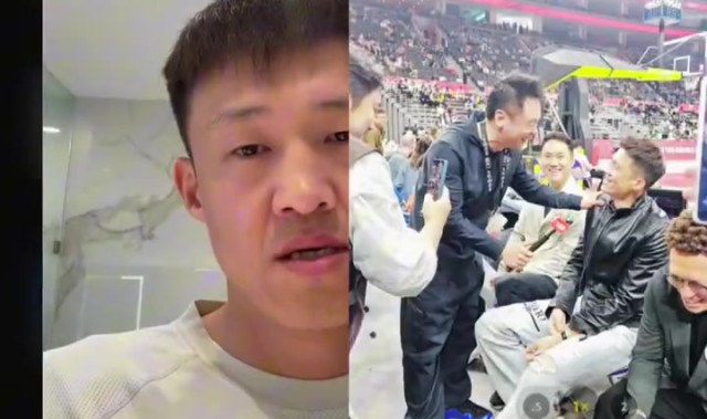 周鹏晒解说Vlog：职业生涯首次没进季后赛 换个身份继续享受赛场